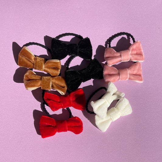 Jolly & Velvet Mini Bows