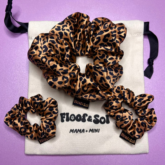 100% Silk: Mama & Mini Scrunchies